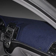 For Nissan TITAN XD 23-24 Dash-Topper Poly-Carpet Dark Blue Dash Cover