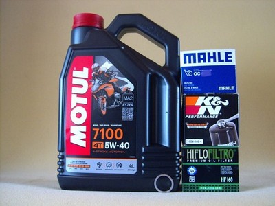 Motul 7100 5W40 Öl + Ölfilter BMW R1200R R1200RS R1200RT (LC) 