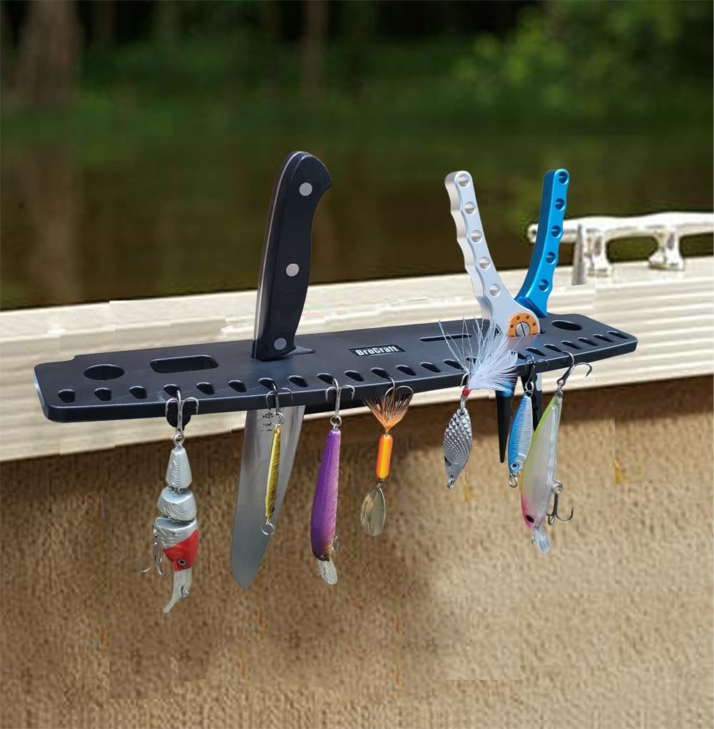 Knife and Plier Holder Rig Rack for Boat Marine Fishing Sailing Accessory
