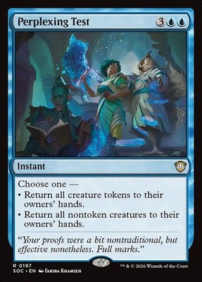 Perplexing Test - 197 - SOC - NM - MTG Magic the Gathering