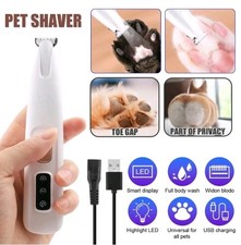 Dog Paw Fur Trimmer Low Noise Cordless Electric Pet Hair Clippers for Cat Dogs