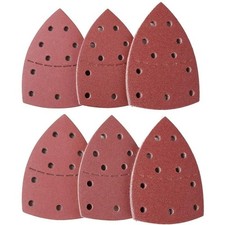 10-40Pcs Mouse Detail Sanding Sheets 140mm 11 Holes 60 40 80 120 150 Grit