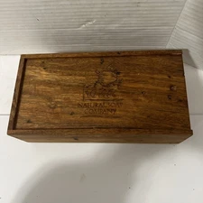 Rustic Kona natural Soap Company empty box Made Hawaii