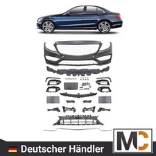 Stoßstange vorne Sport C63-Optik für Mercedes-Benz C-Klasse W205 S205 PDC 2013-2