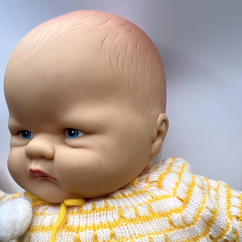 VINTAGE WELCOME HOME BABY DOLL 18" ELOISE WILKIN BY PLAYMATES Soft Body Vinyl - Image 3 of 4