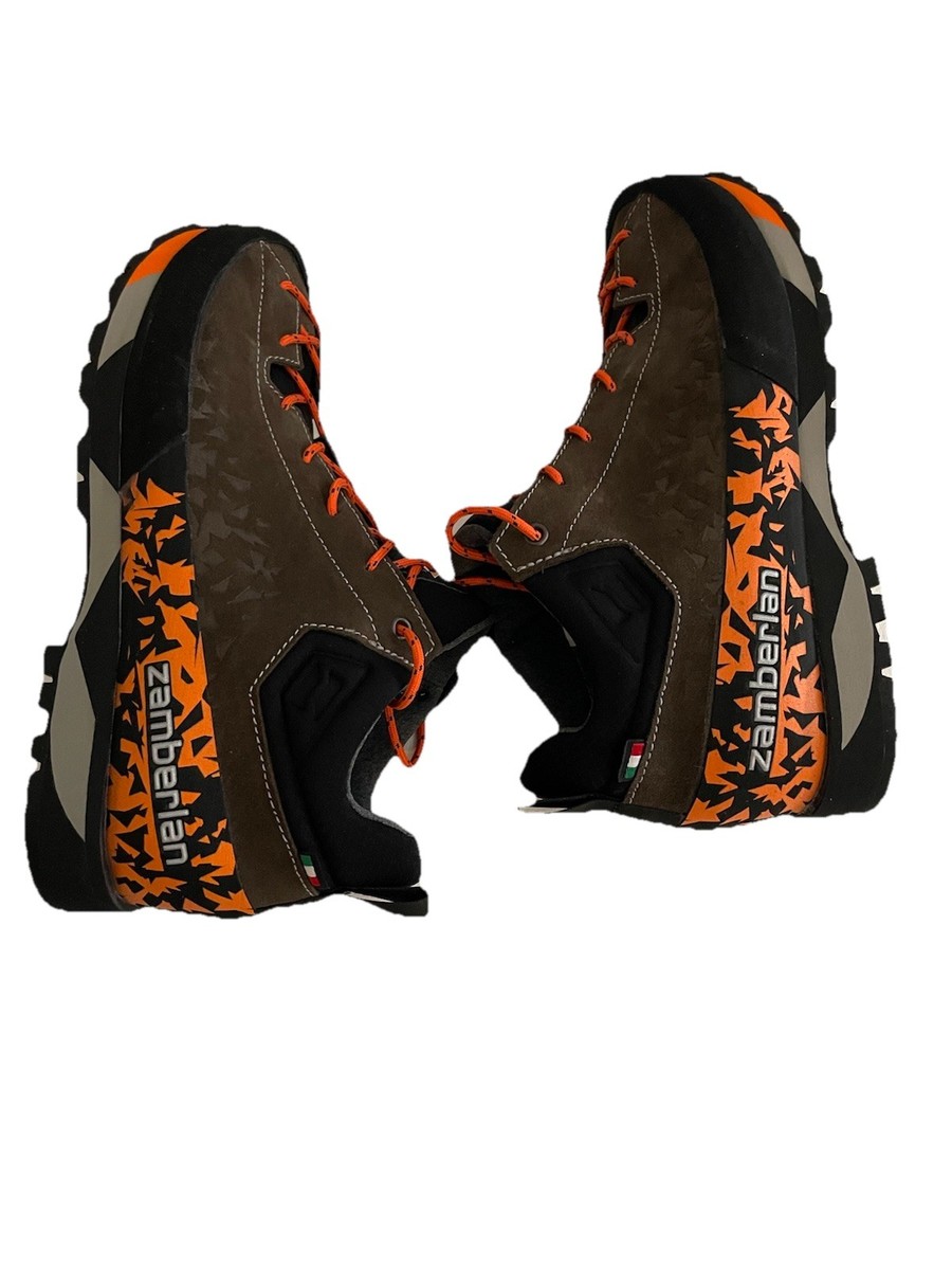Zamberlan 215 Salathe GTX RR Mens Hiking Shoes Size 9.5 44 Brown