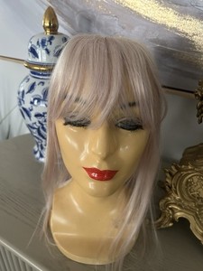 Human Hair Soft Blonde Topper Wig