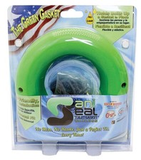 Sani Seal Waxless Toilet Gasket -Universal Fit- Easy No-Mess Install- NEW