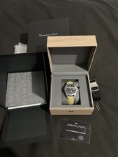 Hamilton Khaki Field H69439933 Mechanical Black Dial Under Warranty with Extras