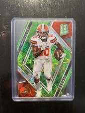 2018 Spectra Die Cut Neon Scope Prizm 21/25 Jarvis Landry -Browns - Football