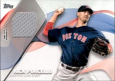 2017 Topps Major League Materials #MLMRP Rick Porcello Jersey - BB