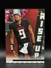 2025 Panini Photogenic FOTL Michael Penix Jr. Base Card #91 Atlanta Falcons Qb