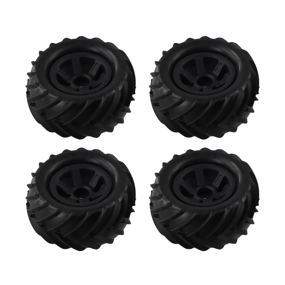 Pour Traxxas 116E pour Revo Voiture RC 90mm Pneus et Roues Caoutchouc Lot de 4 - Photo 4/4