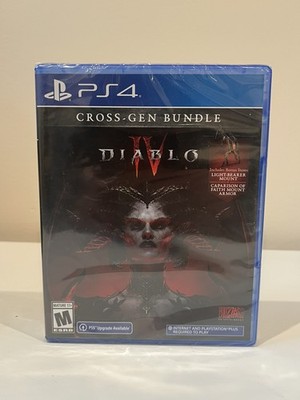 Diablo 4 - Sony PlayStation 4 - Brand New Factory Sealed Cross-Gen Bundle