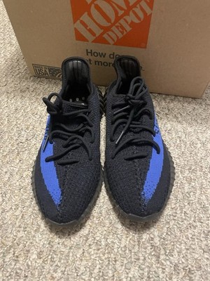 Adidas Yeezy Boost 350 Dazzling Blue Size 9.5 Mens No Box No Insoles