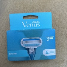 Neu im Karton 4er Pack Gillette Venus Klingen glatt 100 % Original brandneu - SIEHE FOTOS