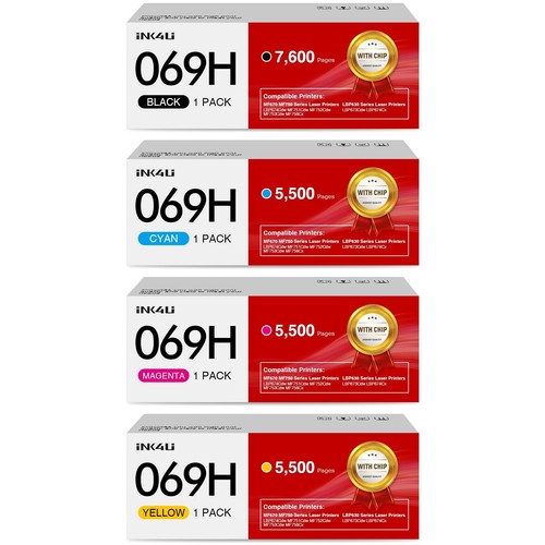 069H 069 Set Cartuccia Toner Ricambio Compatibile per Canon 069H 069 Toner... - Foto 9 di 9