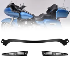 Split Windshield Side Trim Center Trim Kit for H-D Touring Road Glide Models