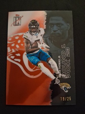 2025 Topps Signature Brian Thomas Jr  Red /25