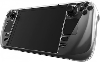 Steam Deck Case for LCD/OLED TPU Protective Crystal Clear Case Cover for Steam