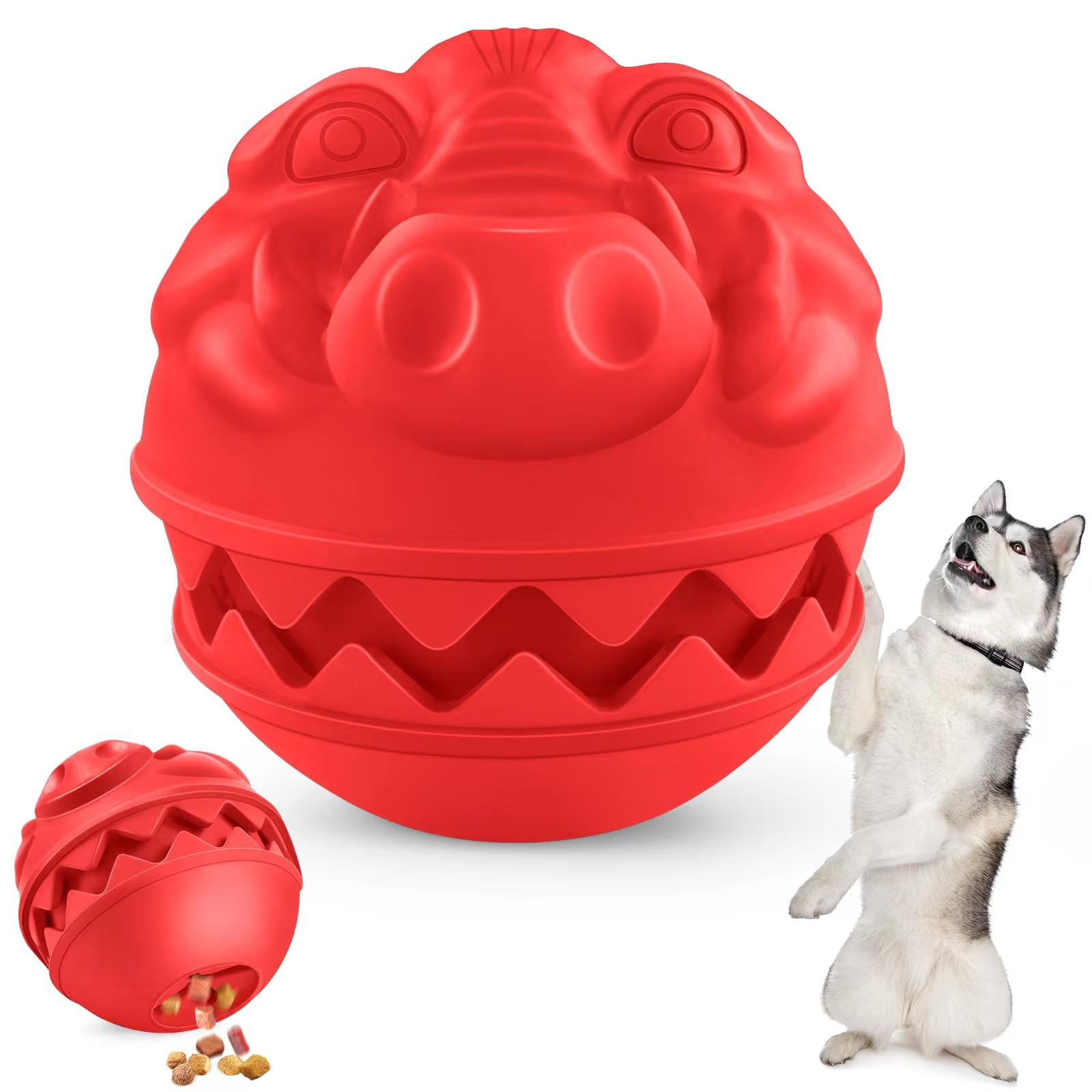 Indestructible Dog Toys for Aggressive Chewers Large Breed, Interactive Dog T...