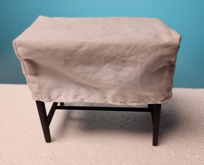 #ad #ad 1 6 Scale Table 5 1 4quot; Tall Wood for 12quot; Figure w Slipcovers $14.95