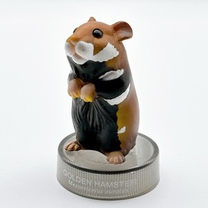 Hamsters Lunch Black-bellied hamster Bottle Cap Figure Japan Exclusive Kaiyodo