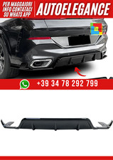 💕Heckdiffusor Performance Schwarz Glänzend Passend Für BMW X6 G06 Ab 2019💕