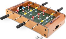 Space-Saving Foosball Table - Portable Mini Soccer Game for Home Entertainment