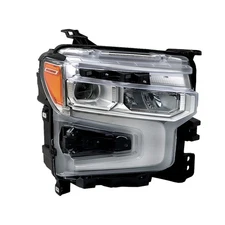 Headlight Chrome Right Side LED For Chevy Silverado 1500 LTZ/RST 2022 23 24