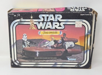 Vintage 1979 Kenner Star Wars Land Speeder in Original Box
