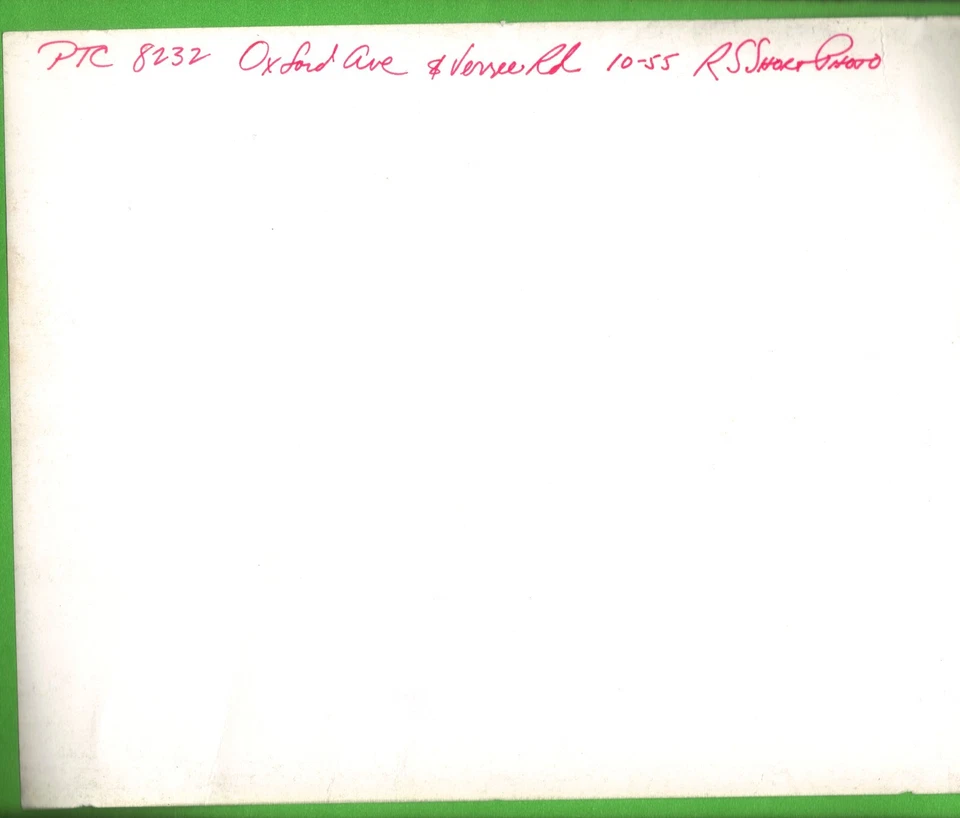 6 Original 1950s Philadelphia Streetcar Photos – PTC Transit History - Image 3 of 4