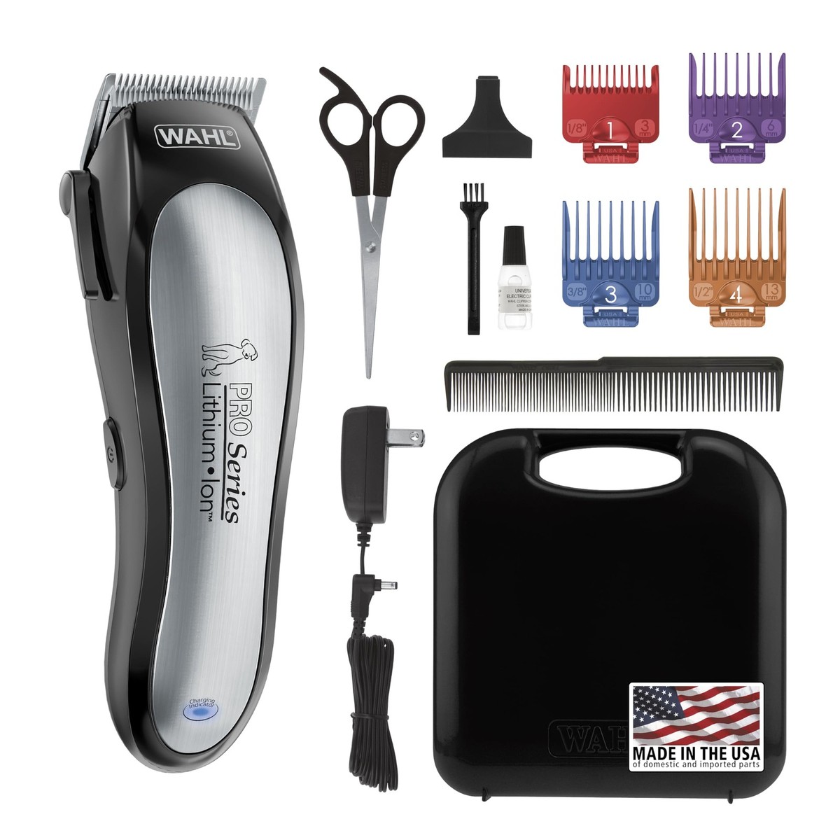Wahl Lithium Ion Pet Hair Trimming Kit Pro Quality Clipper for