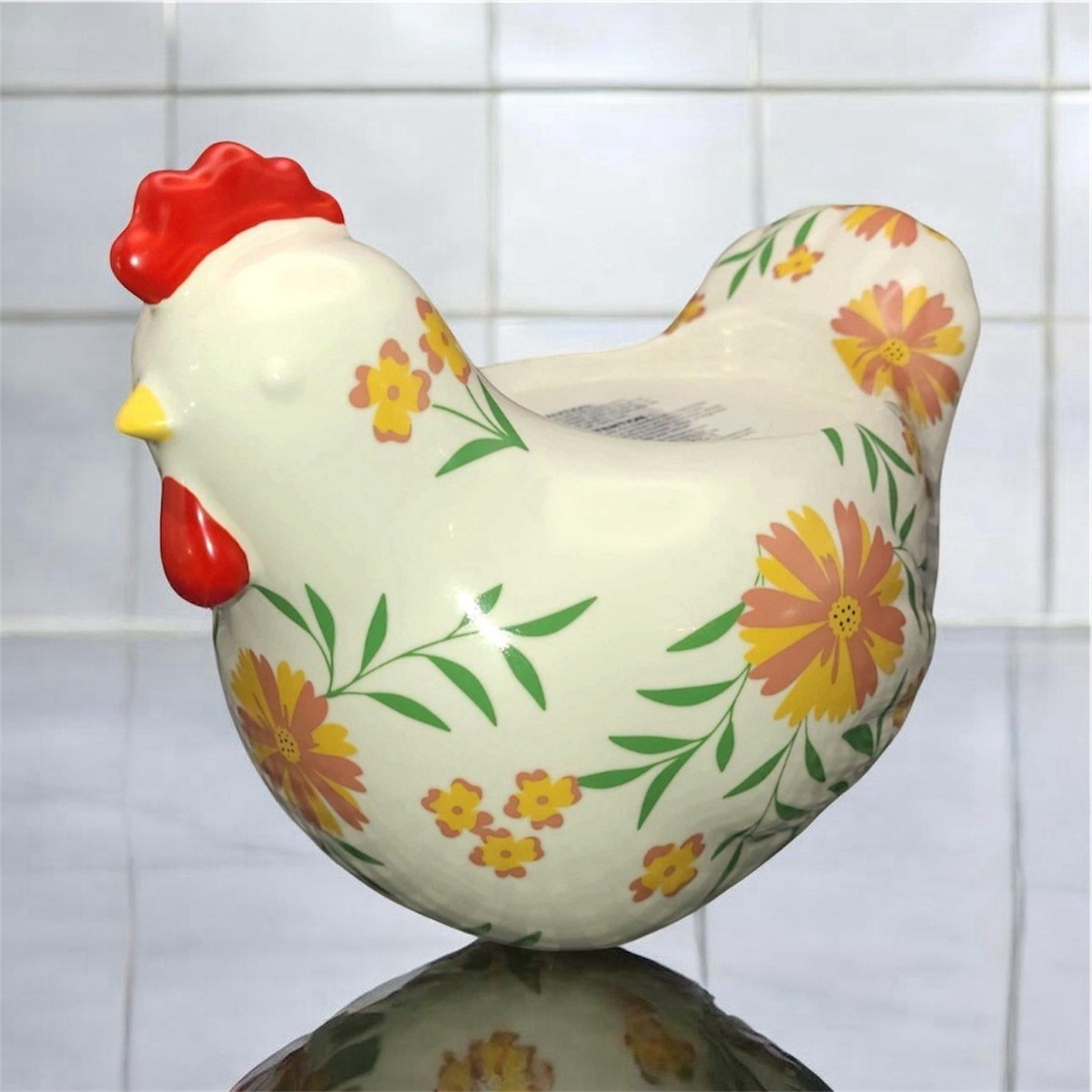 Bath & Body Works Chicken Pedestal 3-Wick Candle Holder ALL NEW