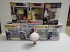 7 NEW Funko Pop Figures - Kurogiri, Black Panther w Pin, Spider Demon Father LOT