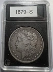 2nd Year - 1879-S Morgan Silver Dollar - Tough Coin - VF Rev Of 78