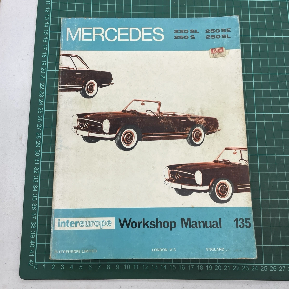 Mercedes-Benz W123 Shop Service Repair Manual – Covers 1977-85 230, 240, 300 Series Chassis & Body