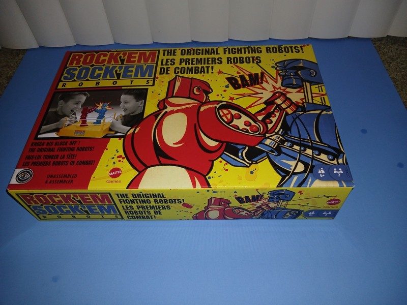 New Original Rock'Em Sock'em Fighting  Robots!