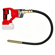 Pdnrtzb Handheld Concrete Vibrator, Red