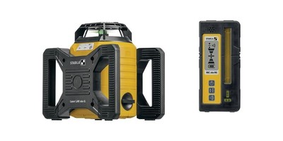 STABILA Rotationslaserset LAR 160 G 600 m 4-teilig ± 5 °