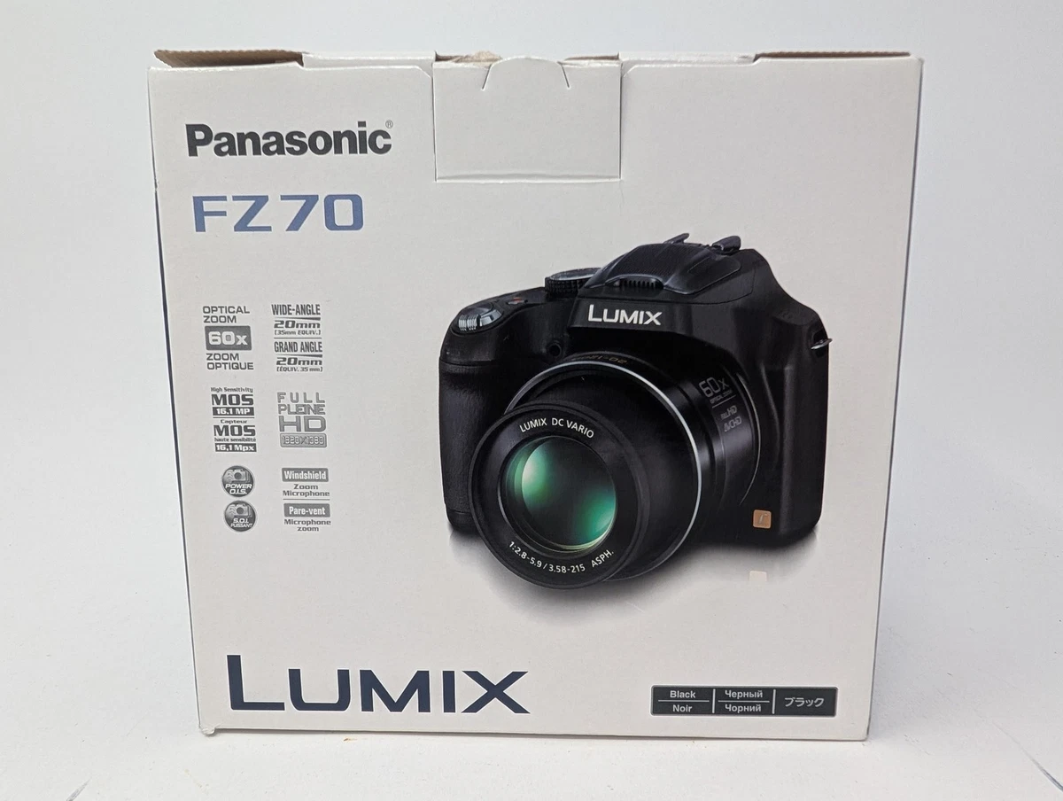 Panasonic Lumix DMC-FZ70 More than 40x Bridge Digital Cameras for