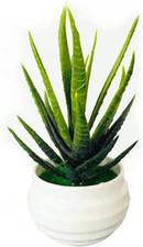 Green Mini Artificial Greenery Plants Fake Potted Plant for Indoor Home Bathroom