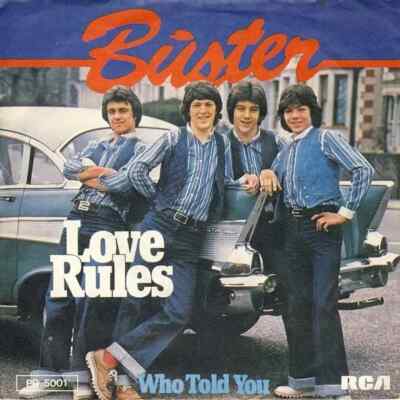 Buster Love Rules Vinyl Single 7inch NEAR MINT RCA