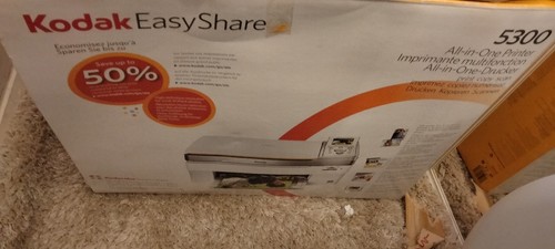 Kodak All- In-one Printer 5300 Box Not So Great But Printer Only Tested Out. - Picture 2 of 12