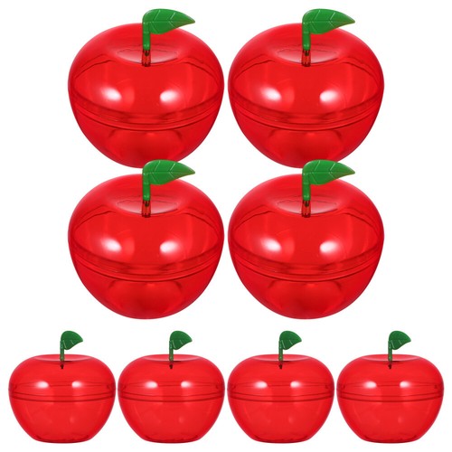 8PCS Chocolate Candy Box Christmas Plastic Wrapping Storage Box Decoration - Imagen 4 de 10