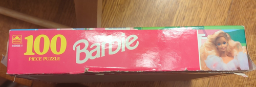 Vintage 1991 Barbie Jigsaw Puzzle 100 Piece by Golden -In Box 11.5 x 15-Complete - Picture 8 of 10
