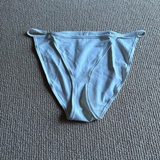 Skims Bone Cotton String Bikini, Size 3X New