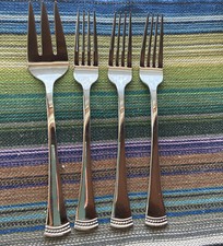 Lenox Portola 3 Dinner Forks 8 1/4  1 Serving...