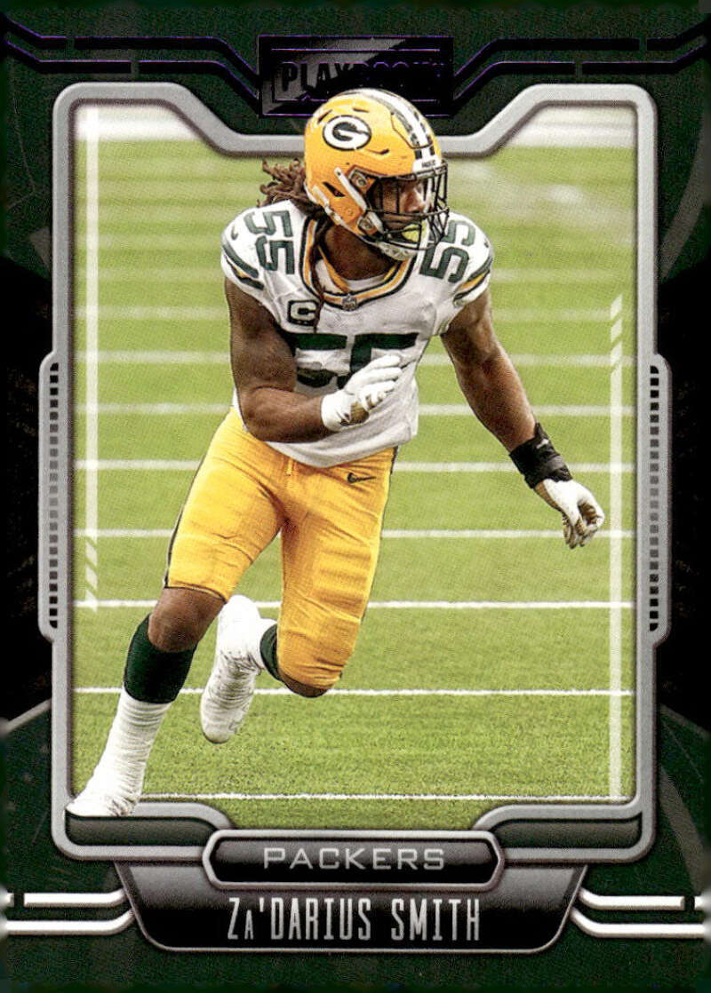 ZA'DARIUS SMITH 2021 Panini Playbook Purple #38 NFL Packers  ID:124213