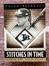 2004 Fleer Patchworks Stitches in Time Rocco Baldelli #20 ST